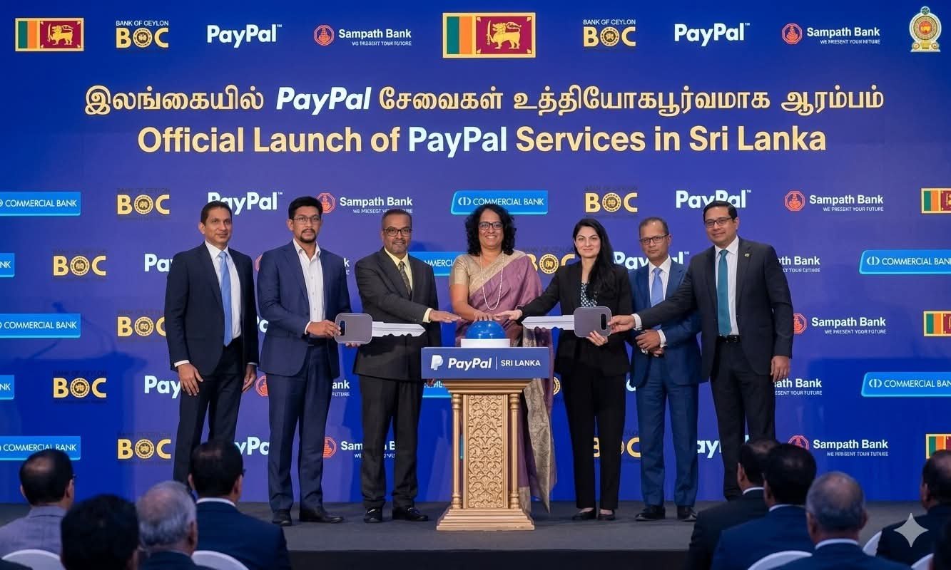 இலங்கையில் PayPal சேவை அதிகாரப்பூர்வமாக ஆரம்பம்: டிஜிட்டல் பொருளாதாரத்தில் புதிய மைல்கல்.!!!