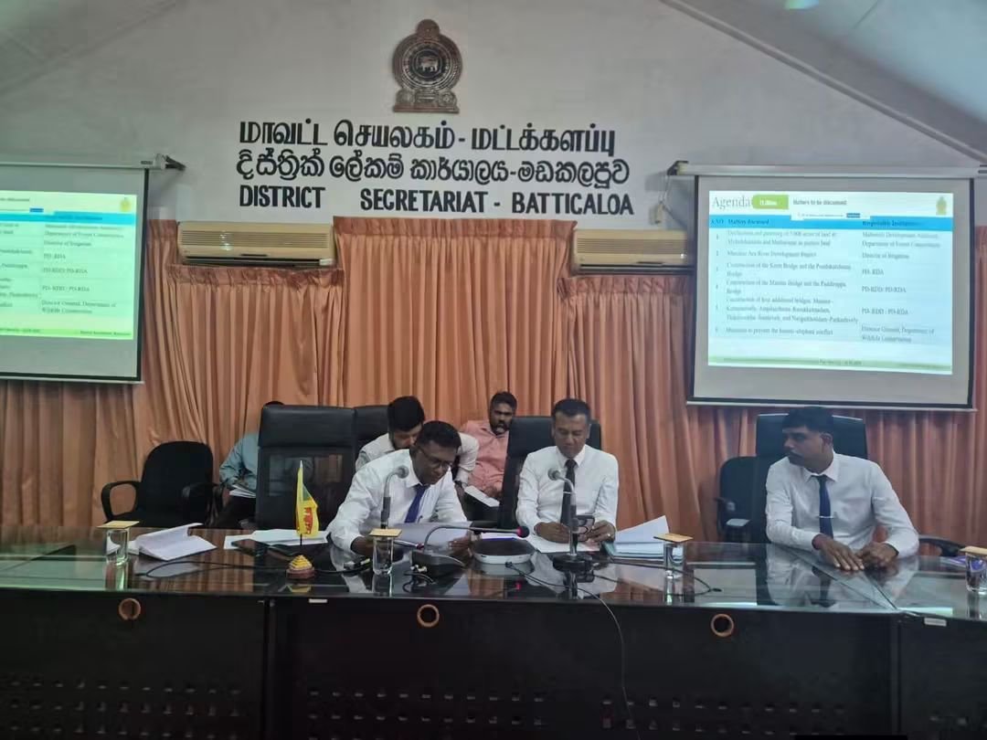 மட்டக்களப்பு மாவட்ட திட்டமிடல் குழுக் கூட்டத்தில் அபிவிருத்தித் திட்டங்கள் குறித்து விரிவான ஆலோசனை.!!!