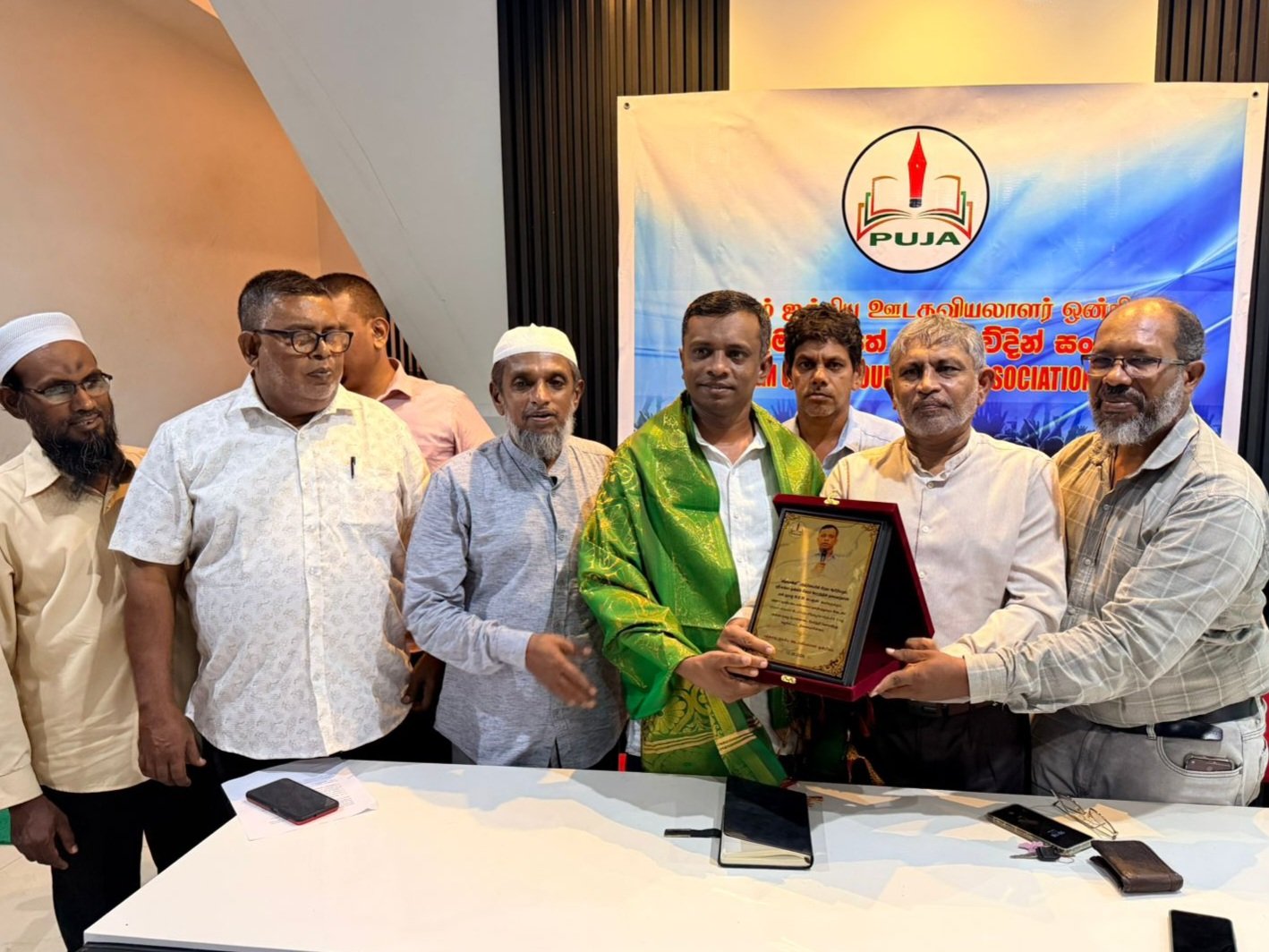 ஐக்கிய ஊடகவியலாளர் ஒன்றியத்தின் உறுப்பினர்களை சந்தித்த: முஸ்லிம் மீடியா போரத்தின் தலைவர்.!!!